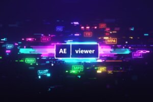 AE扩展-AEViewer v1.7.1 + 2.0 中英文版AE素材资源管理器多格式支持