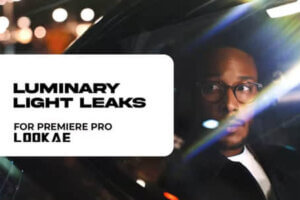 PR模板-唯美漂亮镜头耀斑炫光特效动画 Luminary Light Leaks