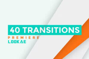 PR模板-40个简洁彩色图形遮罩转场预设 Transitions Pack Premiere Pro