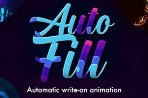 AE插件-AutoFill v1.1.5 Win 图层边界自动填充生长动画