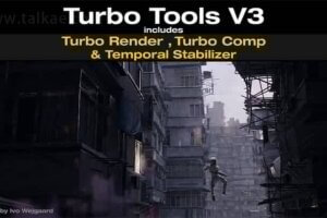 Blender插件-Turbo Tools V3 加快渲染速度和时间稳定器插件