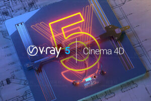 C4D插件-V-Ray 5.20.06 for C4D R20-R26 Win C4D高级渲染器插件破解版