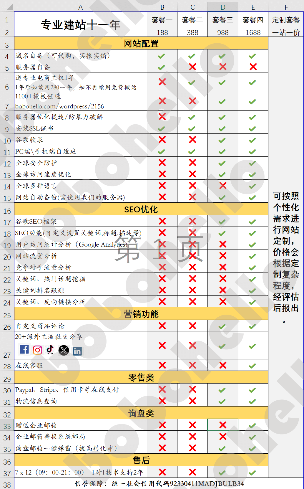 套餐