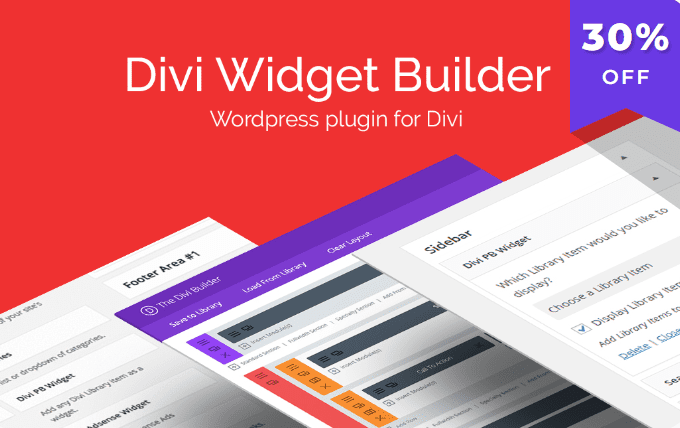 Divi Widget Builder v1.0.4 汉化版：Divi主题必备侧边栏小工具管理插件