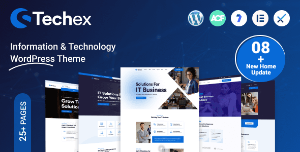 Technox v1.0.1 官方汉化版 | IT解决方案WordPress主题必备