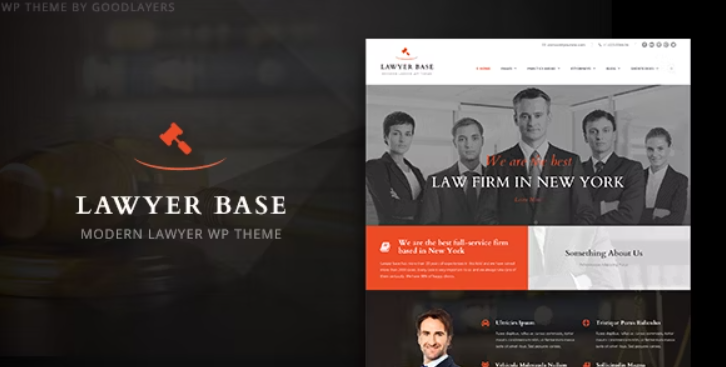 Lawyer Base v1.3.4 律师 WordPress主题 汉化版 专业必备