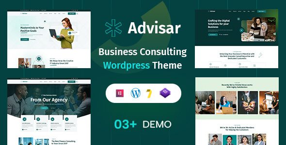 Advisar v1.1 官方版：商业金融咨询WordPress主题必备