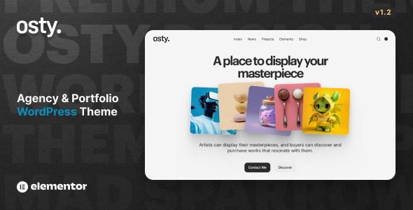 Osty v1.4.1 官方创意机构与作品集WordPress主题 必备工具