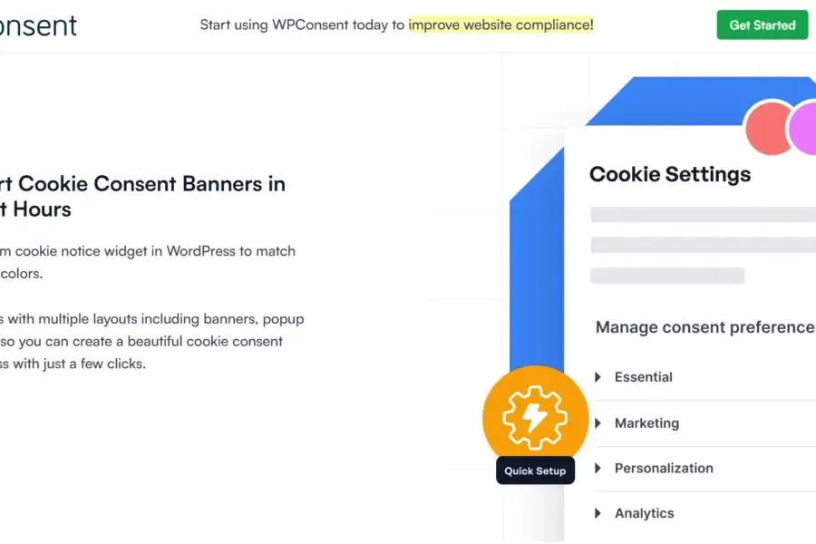 WPConsent Pro v1.1.3 汉化版 – 轻松实现 WordPress 隐私合规的必备插件