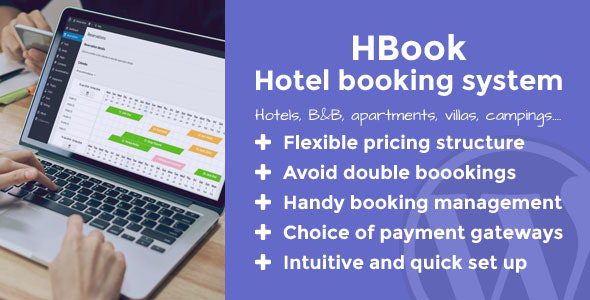 HBook v2.1.7 – 独家WordPress酒店预订系统插件汉化版