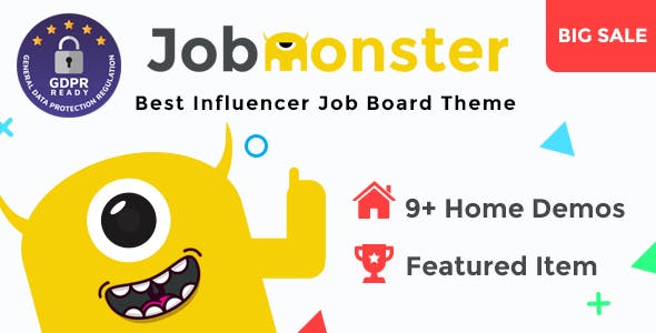 Jobmonster v4.8.6 官方汉化版 – 专业招聘求职 WordPress 主题