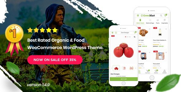 GreenMart v4.3 必备有机食品WooCommerce WordPress主题