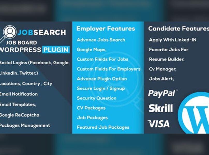JobSearch v3.3.0 – 终极WP Job Board WordPress插件汉化版