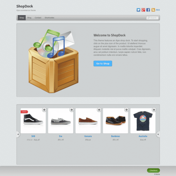 Themify Shopdock WooCommerce主题 5.6.3 汉化版 – 终极AJAX购物车体验