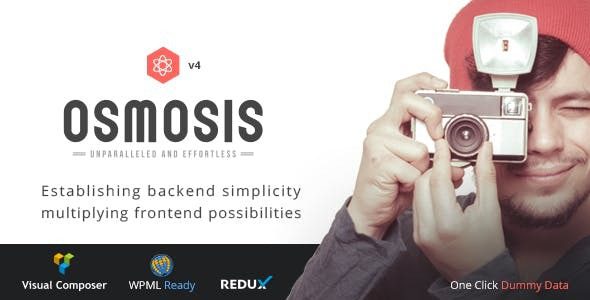 Osmosis v4.5.8 官方汉化版 – 终极响应式多用途 WordPress 主题