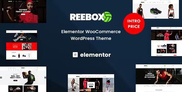 Reebox v1.0.8 汉化版 Elementor WooCommerce WordPress 主题