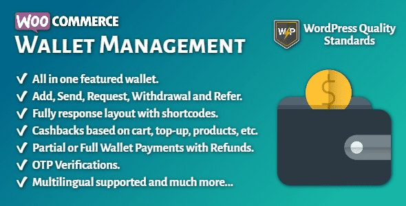 WooCommerce Wallet Management v2.6.0 汉化版：终极WooCommerce钱包管理插件