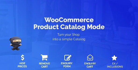 WooCommerce Product Catalog Mode & Enquiry Form v1.8.10 官方汉化版插件
