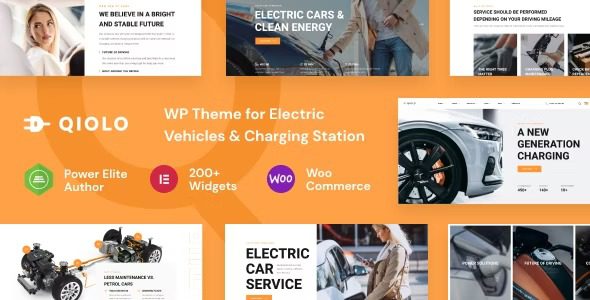 Qiolo v1.0.5 车辆和电动汽车充电WordPress主题 官方汉化版