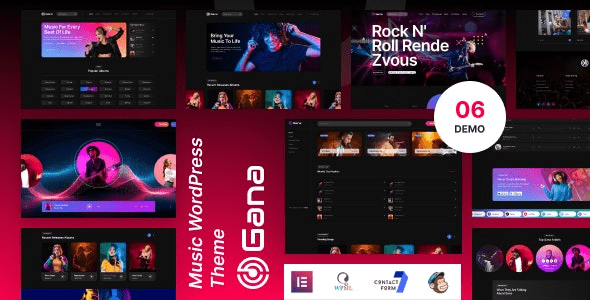 Gana v1.0.4 Music & Events WordPress Theme – Official Must-Have Tool