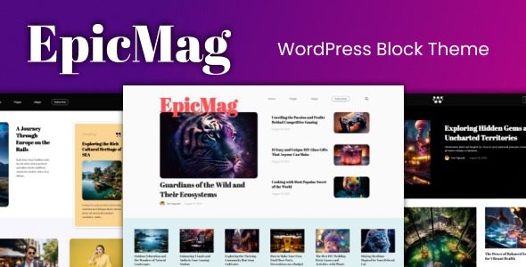 EpicMag v24.01.06-2243 – Chinese Localized Version of the Exclusive News Magazine WordPress Theme