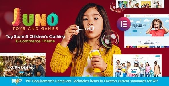 Juno v2.31.0 儿童玩具和游戏商店 WordPress 主题 独家汉化版