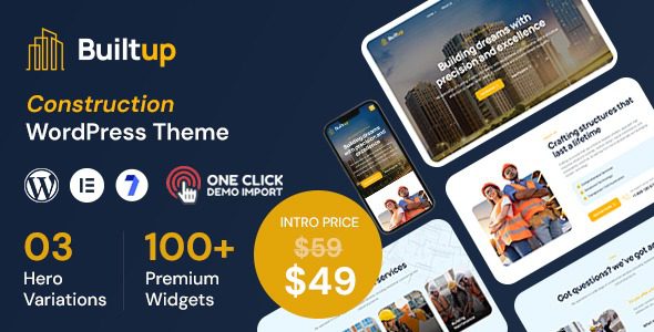 <span class="bbh-title-badge" style="background:#28a745">亲测</span> Builtup v1.0.5 建筑公司WordPress主题：终极建站解决方案