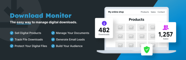 Download Monitor v5.1.16 专业版 – WordPress文件下载管理插件必备