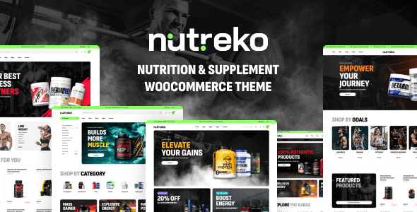 <span class="bbh-title-badge" style="background:#28a745">亲测</span> Nutreko v1.9.3 营养补充剂 WooCommerce 主题必备指南