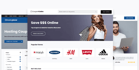 PremiumPress Coupon Theme v10.9.2 汉化版 – 优惠券主题必备