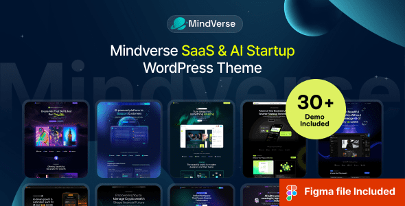 Mindverse v1.0.0 官方汉化版：SaaS与AI初创企业WordPress主题必备