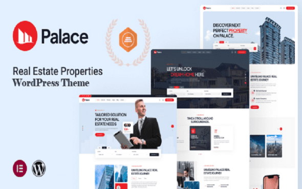 Palace v1.0 房地产 WordPress 主题 – 官方汉化版 专属租赁网站模板