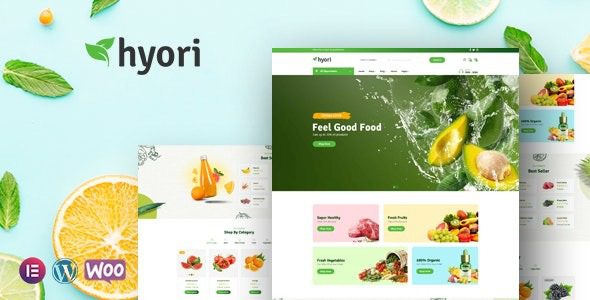 Hyori v1.3.2 Official Organic Food WooCommerce Theme | Essential E-commerce Solution