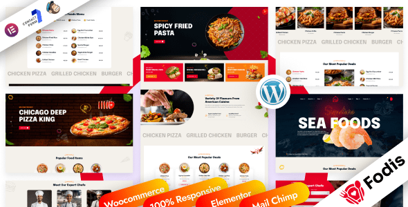 Fodis v1.0.1 Restaurant and Café WordPress Theme: Essential for Professional Food & Beverage Websites