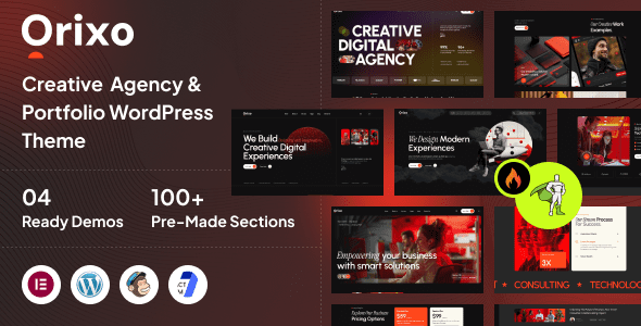 Orixo v1.0.0 – Creative Agency & Portfolio WordPress Theme (Exclusive Recommendation)