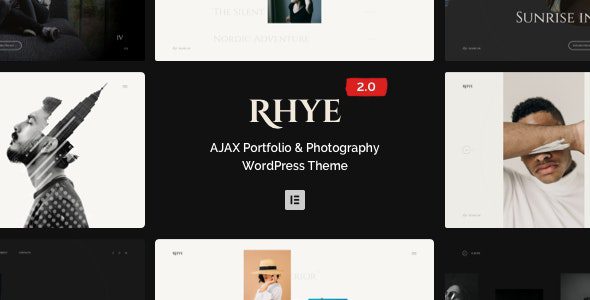Rhye v4.3.0 AJAX-Powered WordPress Theme: Essential for Creative Agencies