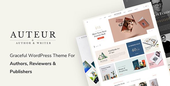 Auteur v8.7 专业WordPress主题 – 作者与出版商的终极选择