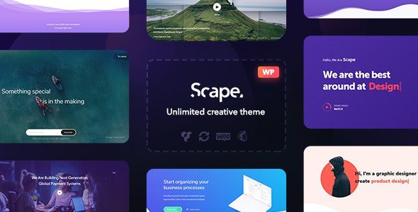 Scape v1.5.17 – 必备多用途 WordPress 主题,无限自定义