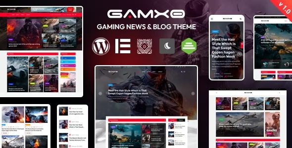 Gamxo v2.0.6 官方WordPress游戏新闻主题 终极博客解决方案