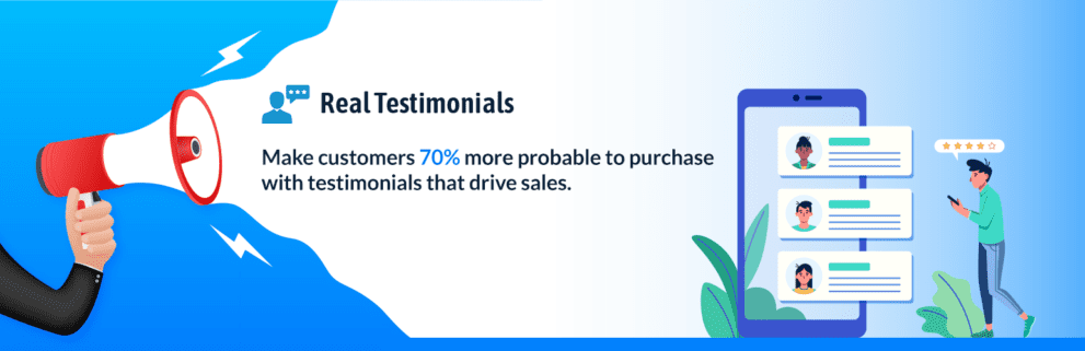 Real Testimonials Pro 插件后台管理界面截图，展示评价收集与展示设置选项