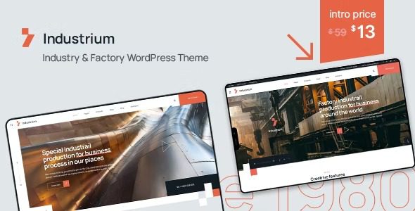 <span class="bbh-title-badge" style="background:#28a745">亲测</span> Industrium v1.5.7 – Industry & Factory WordPress Theme Official Version – Essential Tool