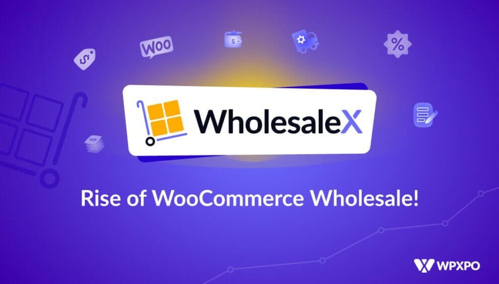 Screenshot of the WholesaleX Pro backend settings interface, showing wholesale price rule configuration and multi-tier discount options