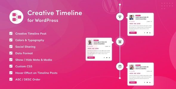 <span class="bbh-title-badge" style="background:#28a745">亲测</span> Creative Timeline for WordPress 插件：终极时间线展示工具