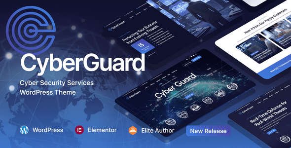 CyberGuard v1.0.2 – Essential WordPress Theme for Professional Cybersecurity Services