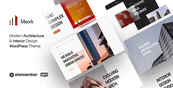 Moork v1.1.1 – Essential Official WordPress Theme for Architecture and Interior Design