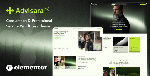 Advisara v1.0 最新咨询业务WordPress主题 专业必备