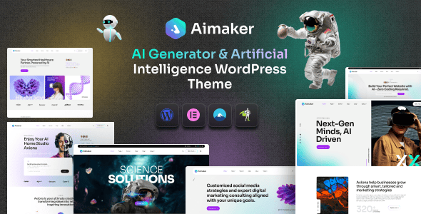 Aimaker v1.0.0 – 官方AI机构与科技WordPress主题