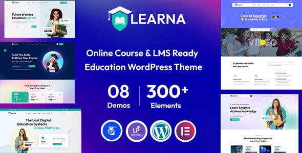 Learna v2.0 官方教育在线课程 WordPress 主题 – 终极搭建指南