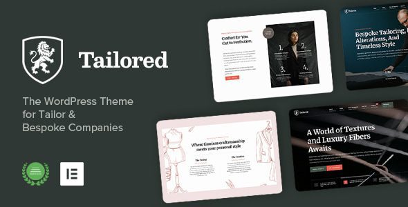 Tailored v1.2 Exclusive Review: The Essential Guide to Tailor and Fashion WordPress Themes