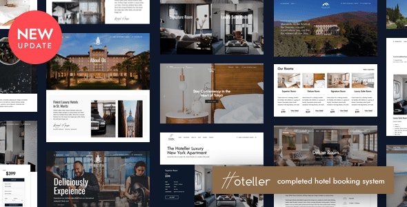 Hoteller v7.0 Hotel Booking WordPress Theme Official Chinese Version Essential
